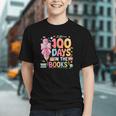 100th Day Of School Teacher Floral 100 Days In The Books Graphic Youth 100th Day Of School Teacher Floral 100 Days In The Books Graphic Youth