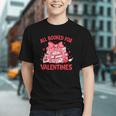 All Booked For Valentine Bow Books Lover Teacher Girl Women Graphic Youth