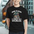Born To Read Forced To Socialize Dragon Books Reading Graphic Youth