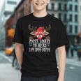 Christmas Matching Most Likely To Read A Book PJS Graphic Youth