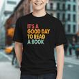 It's A Good Day To Read A Book Retro Vintage Teacher Graphic Youth It's A Good Day To Read A Book Retro Vintage Teacher Graphic Youth