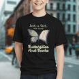 Just a Girl Who Loves Butterflies And Books Butterfly Graphic Youth