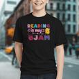 Kids Reading Book Lover Reading Is My Jam Graphic Youth