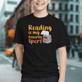 Reading Is My Favorite Sport Book Lovers Graphic Youth