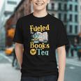 Reading Hobby Bookshelves Library Fueled By Books And Tea Graphic Youth