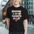 Reading Is My Tee Favorite Sport Basketball World Book Day Graphic Youth Reading Is My Tee Favorite Sport Basketball World Book Day Graphic Youth