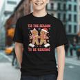 Tis The Season Reading Christmas Shirt Book Lovers Teacher Graphic Youth Tis The Season Reading Christmas Shirt Book Lovers Teacher Graphic Youth