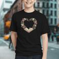 Vintage Book Lover Valentine Heart Graphic Youth