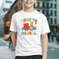 Back To School Checkered Book Pencil Groovy Teacher Student Graphic Youth Back To School Checkered Book Pencil Groovy Teacher Student Graphic Youth