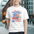 Books Fireworks And Freedom 4th Of July Book Lover Graphic Youth