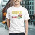 Books Are My Love Language Stack Graphic Youth