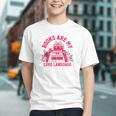 Books Are My Love Language Valentine Book Lover Graphic Youth