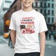 Cupid's Favorite Math Teacher Valentine Reading Book Women Graphic Youth