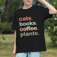 Cats Books Coffee Plants Gardening Mama Mom Mothers Graphic Youth