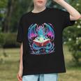 Dragon Reading Book Lover Graphic Youth