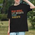 Read Books Lift Weights Fight Fascists Reading Graphic Youth
