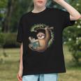 Sloth Reading a Book Lazy Sloth Bookworm Graphic Youth Sloth Reading a Book Lazy Sloth Bookworm Graphic Youth