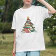 All Booked For Christmas Book Christmas Tree Lights Xmas Graphic Youth