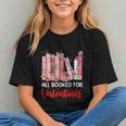 All Booked For Valentine Book Lovers Women Girl Teacher Graphic Youth