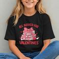 All Booked For Valentine Bow Books Lover Teacher Girl Women Graphic Youth
