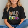 Wild About Reading Library Day Reading Books & Bookworm Graphic Youth