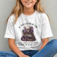 Dark Romance Merch I Put Down My Book Lover Spicy Skeleton Graphic Youth