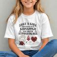 Dark Romance Smutt Book Merch Just A Good Girl STFUATTDLAGG Graphic Youth