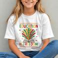 Education Is Freedom Books Lover History Month Graphic Youth Education Is Freedom Books Lover History Month Graphic Youth