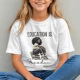 Education Is Freedom Teacher Women Books Black History Graphic Youth Education Is Freedom Teacher Women Books Black History Graphic Youth