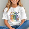 Equal Rights Book Flower Equality Peace Love Kindness Book Graphic Youth Equal Rights Book Flower Equality Peace Love Kindness Book Graphic Youth
