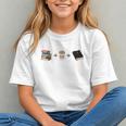 Everything a Girl Needs Books Coffee Jesus Graphic Youth