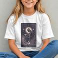 High Priestess Tarot Art Celestial Mystic Book Lover Graphic Youth