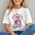 Reading Is My Favorite Sport Cat And Book Lover Women Graphic Youth