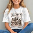 Salem Book Club Bookish Halloween Retro Salem Witch Book Graphic Youth Salem Book Club Bookish Halloween Retro Salem Witch Book Graphic Youth