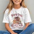 Vintage Retro North Pole Book Club Hot Cocoa Graphic Youth Vintage Retro North Pole Book Club Hot Cocoa Graphic Youth