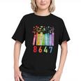 8647 Equal Rights Book Flower Trump Women Rights Feminist Graphic Youth