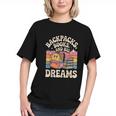 Backpacks Books And Big Dreams Cute Back To School Graphic Youth