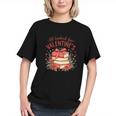 All Booked For Valentine's Book Lovers Romantic Readers Graphic Youth
