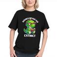 Books Never Go Extinct Reading Dinosaur Bookish Nerdy Graphic Youth