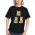 Cats Reading Book Lover Reading Bookworm Reader Graphic Youth