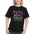 Color Our World Summer Reading 2025 Boho Wildflower Book Graphic Youth