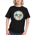 Duck Wilderness Book Reading Illustration Floral Graphic Youth