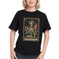 The Introvert Skeleton Tarot Card Coffee Book Lover Graphic Youth The Introvert Skeleton Tarot Card Coffee Book Lover Graphic Youth