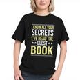 I Know All Your Secrets i Have Read Guest Book Hotel Manager Graphic Youth