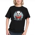 Panda With Book For Reading Enthusiasts Graphic Youth