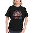Reading Freadom Freedom Book Lover 4th Of July Men Women Graphic Youth