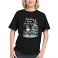 Reading Is Snow Much Fun Christmas Books Snowman Bookworm Graphic Youth Reading Is Snow Much Fun Christmas Books Snowman Bookworm Graphic Youth