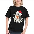 Retro Ghost Reading Book With Cat Bookish Club Christmas Men Women Kids Graphic Youth