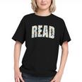 Retro Read Floral Reading Bookworm Librarian Book Lover Graphic Youth