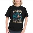 In a World Of Bookworms Be a Book Dragon Reading Graphic Youth